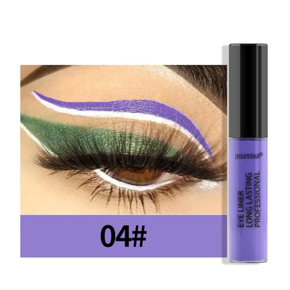 Wodoodporny eyeliner w płynie – 8 kolorów