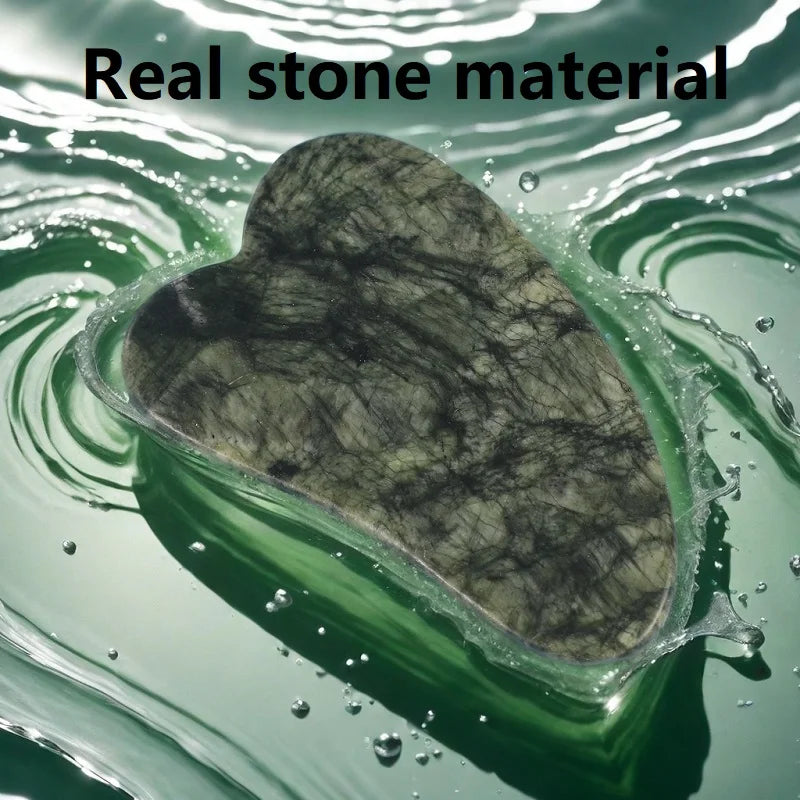 Kamień Gua Sha z żywicy do twarzy