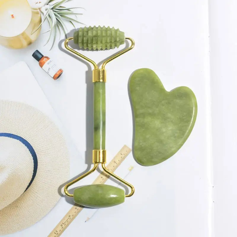 Masażery jadeitowe Gua Sha