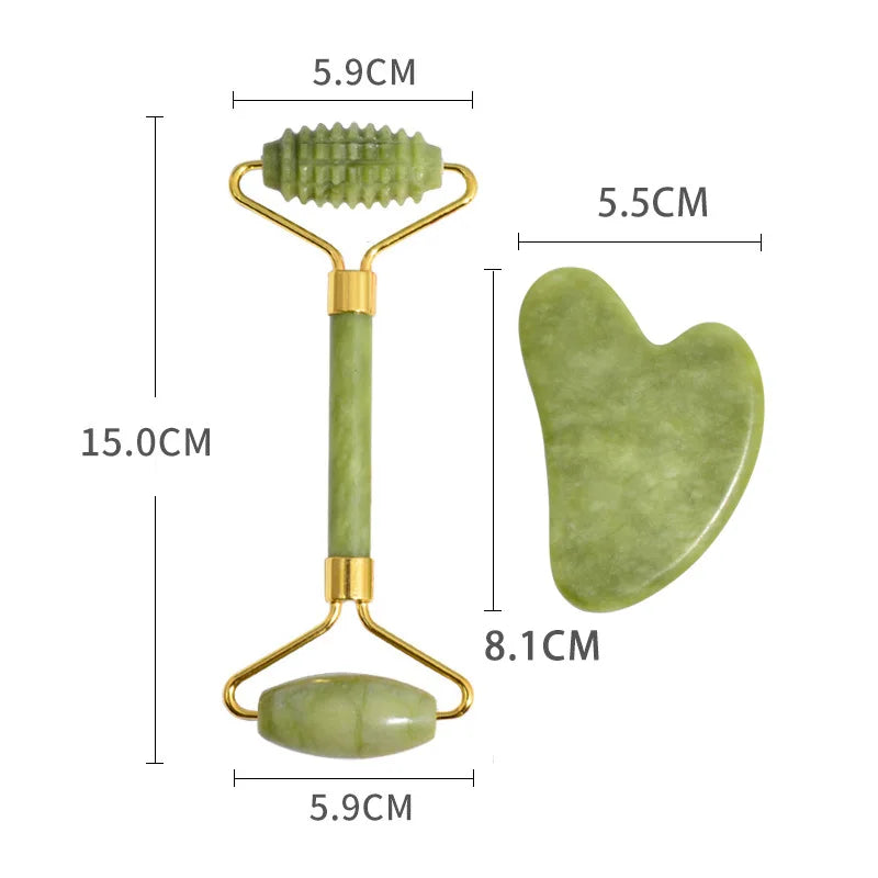 Masażery jadeitowe Gua Sha