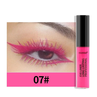 Wodoodporny eyeliner w płynie – 8 kolorów